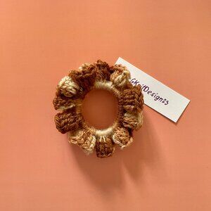 Crochet Hair Tie, Handmade Scrunchies, Bun Holder